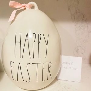 Rae Dunn Large Easter Egg
